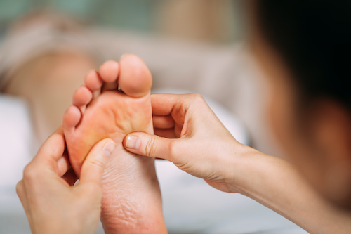 Fußreflexzonen- therapie